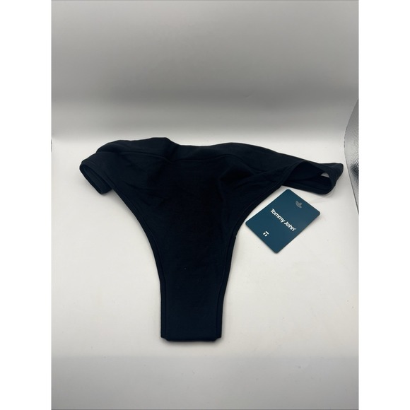 Tommy John Other - TOMMY JOHN Cool Cotton Black Thong XXL New With Tags